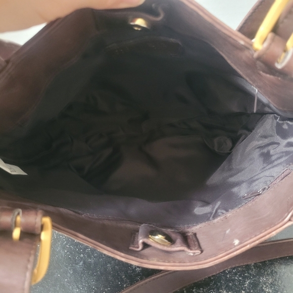 Tignanello Brown Leather Tote - Picture 10 of 10